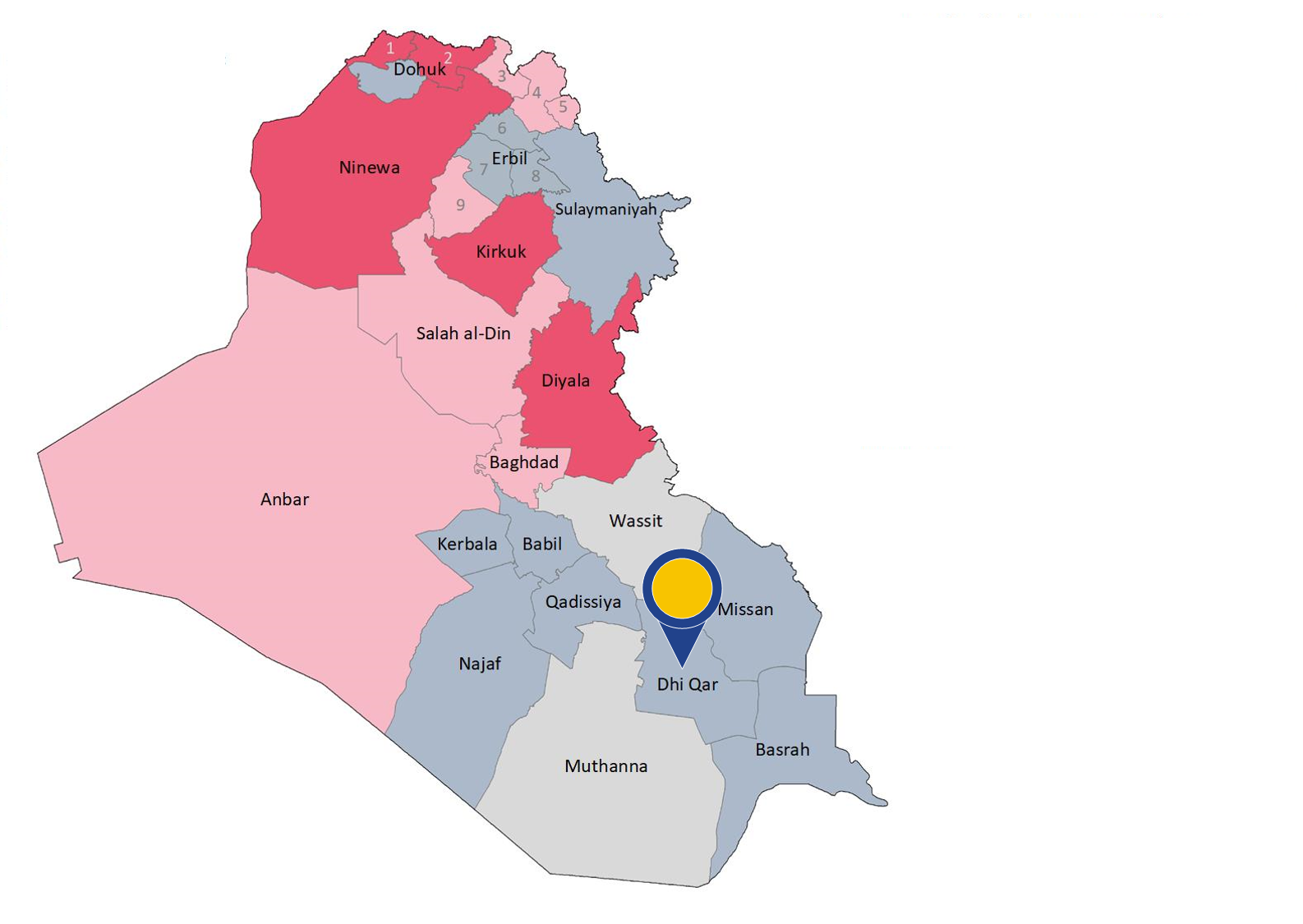 Dhi Qar Thi Qar European Union Agency For Asylum   CGS LoIV Map Iraq 2021 Dhi 